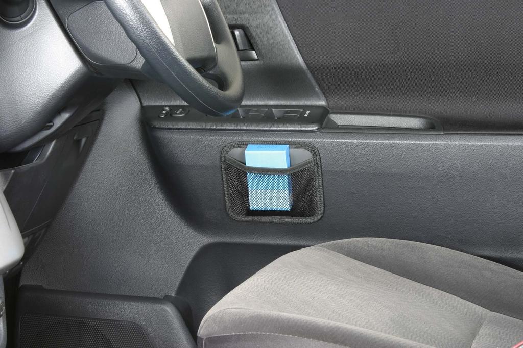 Napolex Genuine Feel Mesh Pocket Accessory Storage Compatible with Slightly