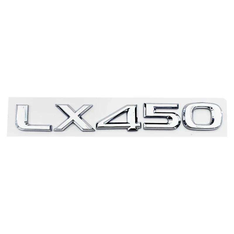 3D ABS Logo For Lexus GX470 LX570 LX600 RX350 RX300 Emblem Number Letters Sticker Car Trunk Badge Adhesive Decal Accessories