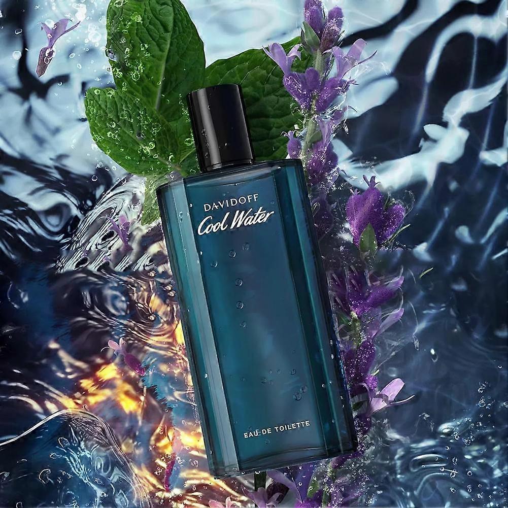 Davidoff Cool Water Men's Eau De Toilette, 125ml - Refreshing Aquatic Scent
