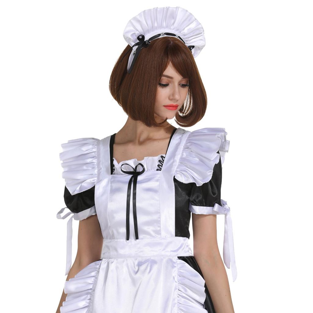 GOceBaby Feminine Maid Outfit with Back Thick Stain Wear Band, Dress, Two-Way (L)