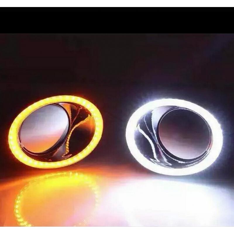 2014-2015 European Outlander LED Daytime Running Light & Fog Light Frame