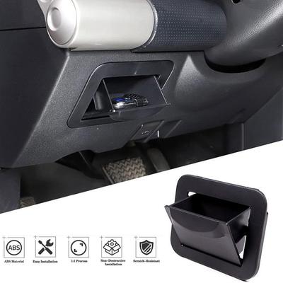 Multifunctional Fuse Box Coin Container Storage Dash Tray For Toyota FJ Cruiser 2007-2024 Fuse Organizer Car Interior Accessory