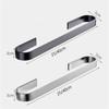 Home Hanger Holder Wall Mount Toilet Towel Rack Clothes Holder Storage Shelf Bathroom Bar