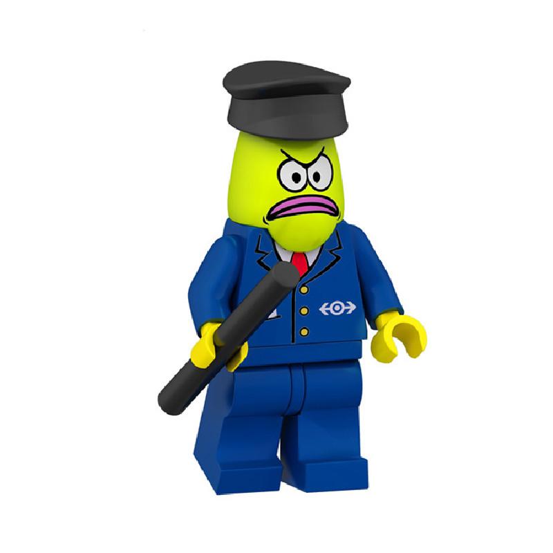 

Spongebob Squarepants Building Blocks Toy With Abs Plastic Small Particles For Creative Play Squidward Tentacles