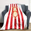 Rotherham United Flannel Blanket, High quality Comfortable for All Seasons, Home Decor, Warmth and Comfort