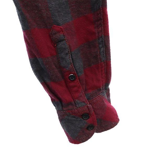 Burton Check Long Sleeve Shirt S Purple Men's Used