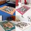 Artistic Tiger Carpet Creative Retro Living Room Carpets Comfortable Soft Animal Rugs Luxurious Decorative Aesthetic Bedroom Rug
