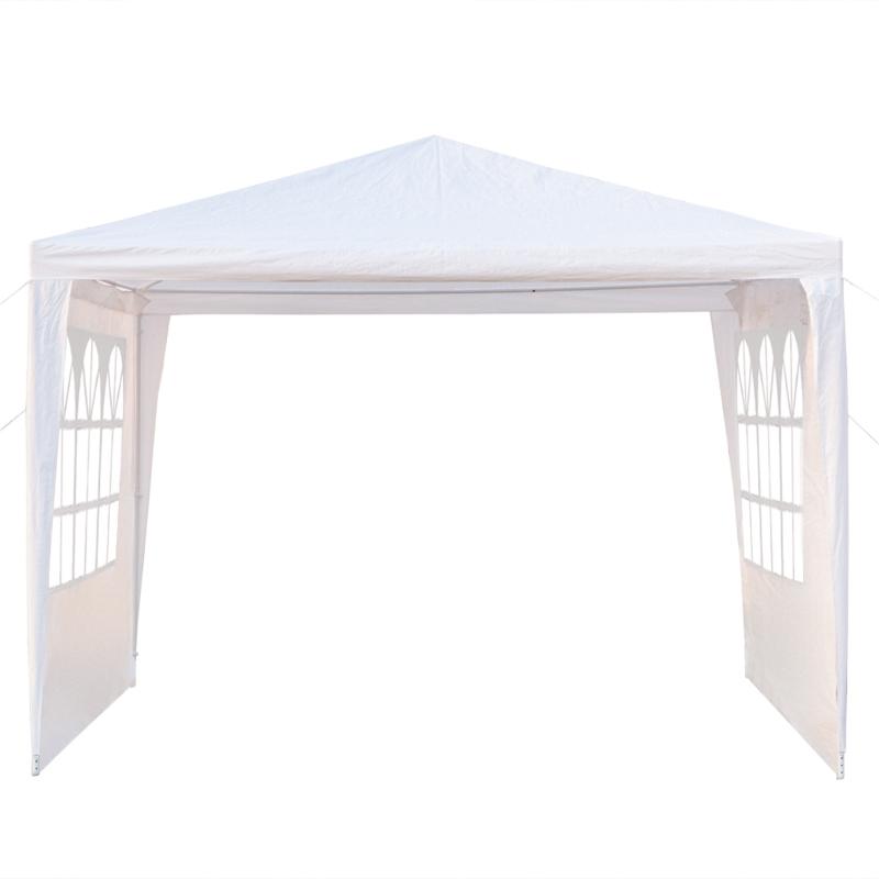 3-sided Waterproof Assembled Tent Large Space With Spiral Tubes For Wedding Camping Parking (3 X
