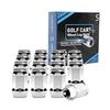 Wheel Lug Nuts Chrome Standard 1/2"-20 (16 Pack)