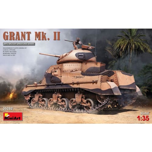 Miniart 1/35 British Grant Mk.2 Plastic Model MA35282