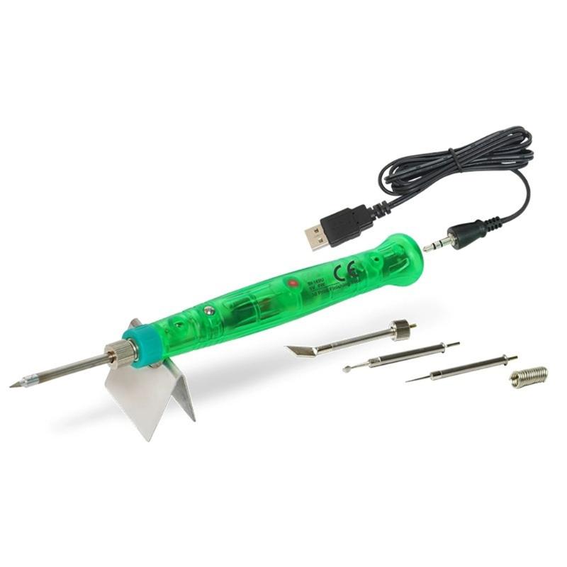 Pro'sKit SI-169U Soldering Iron Pen Portable 3D Print Finishing Tool USB 5V Repair Modify Mini Welding Gun 8W