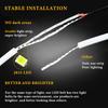 2PCS/lot 9-30V 30/45/60cm DRL Flowing Flexible LED Tube Strip Daytime Running Lights Turn Signal DRL Silica gel LED Lamp