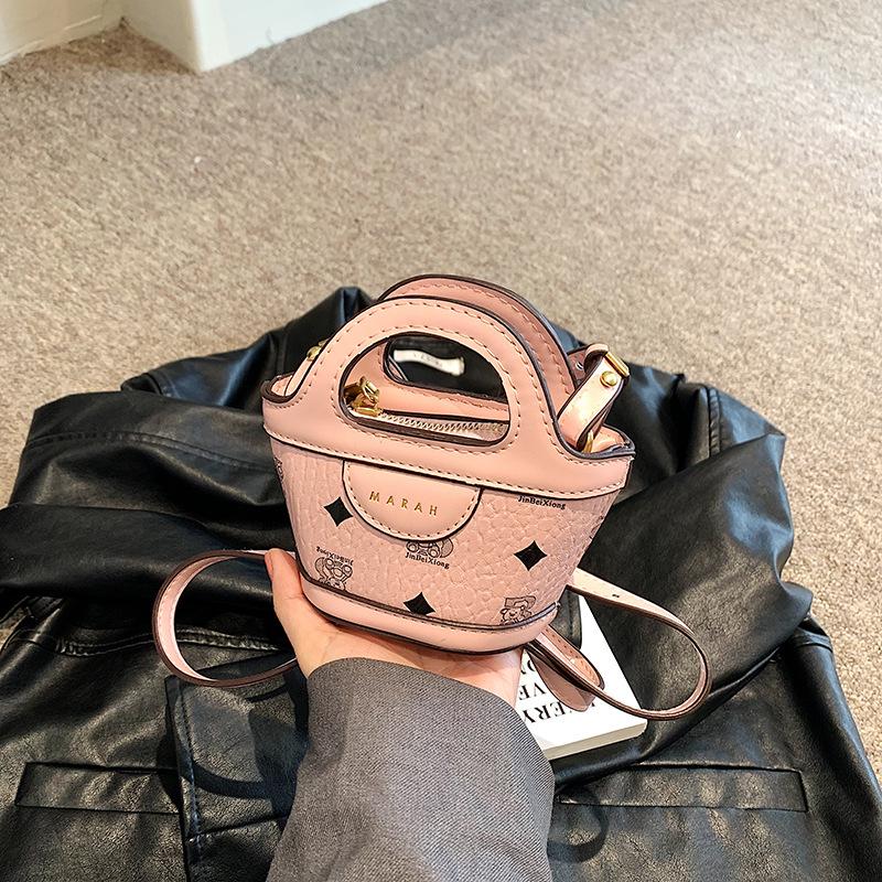 

Женские сумки через плечо с принтом медведя Сумка через плечо для женщин Кошельки и сумки Дизайнерская сумка Сумка для матери и ребенка one size розовый