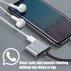 Travel 2 in 1 Type C to 3.5mm Charging Converter Adapter Cable Wire HiFi Sound Transmission For Digital Gadget