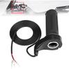 Full Twist Throttle Ebike Throttle 22.5mm / 0.88in Universal Electric Scooter Throttle with 3 Wires for Electric Scooters, Bicycles, Pocket Bikes,