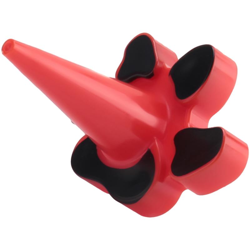 

AD23-2Pcs Dog Toy Holder Stopper Plastic Topple Dog Toy Compatible With Classic Sizes X-S To XX-L, Only Plastic Paw Plug Include красный