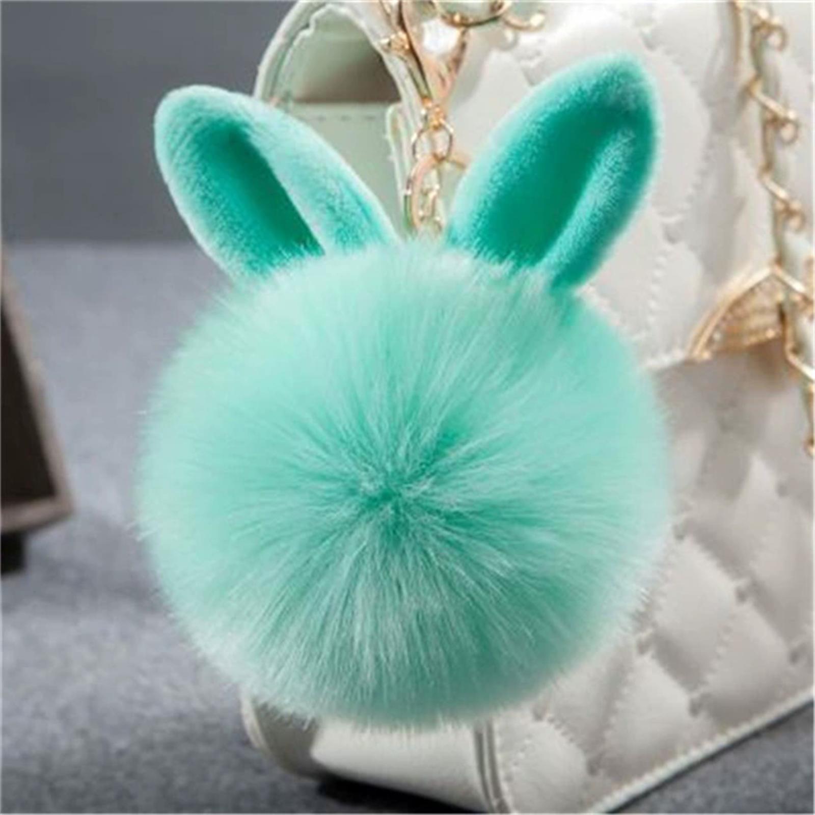 

Animal Ear Pom-pom Keychain One Size