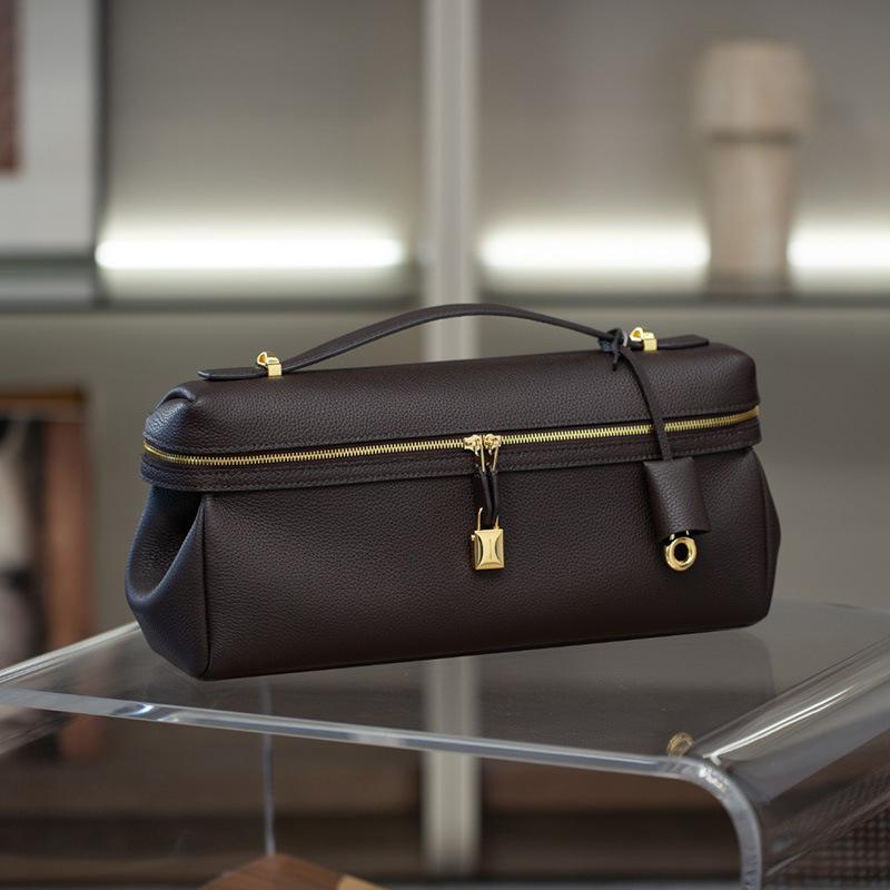 2026 Neue Oberleder Rindsleder Brotdosen Tasche Lao Qianfeng Damen Handtasche Abendtasche Lässige Große Kapazität Umhängetasche