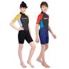 2.5mm Neoprene Kids Wetsuit Short Sleeve Snorkeling Diving Surfing Warm Water Sports Protection