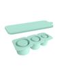 Silicone Ice Cube Tray Core Content Mold with Lid for Ice - Making Cups Easy Demoulding Ideal for Making Ice Cubes Convenient