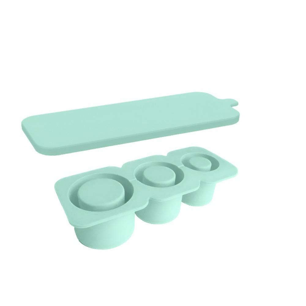 Silicone Ice Cube Tray Core Content Mold with Lid for Ice - Making Cups Easy Demoulding Ideal for Making Ice Cubes Convenient