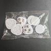 No-Punch Adhesive Triple Ball Casters - Silent, Wear-Resistant Rollers for Box Bases (Home/Office Use)