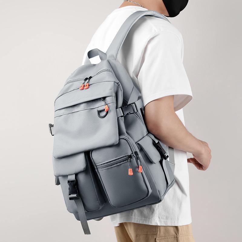 College Student Schoolbag Large Capacity Couple High Value Backpack Casual Versatile Backpack