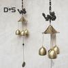 Vintage Wind Chime Outside Metal Wind Chime Window Hanging Wind Chime for Patio Garden Balcony Decor