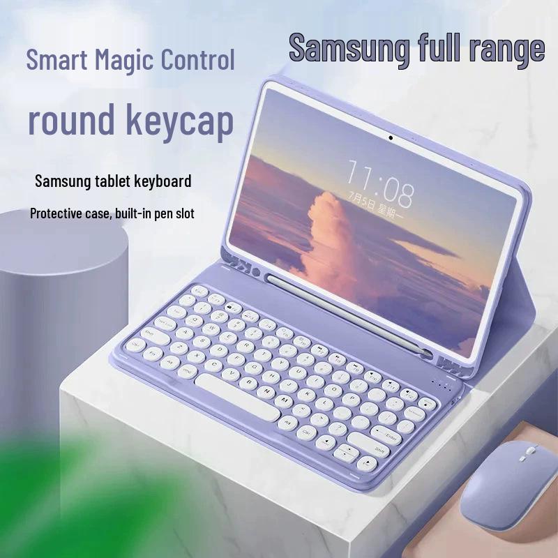 Samsung Galaxy Tab A9/S8/S9/S6 Lite Protective Case with Pen Slot