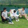 OEING Outdoor Folding Moon Chair