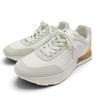 Tolle Low-Top-Sneaker Drive Nylon-Canvas Weiß Wildleder Damen 35.5 Gebraucht