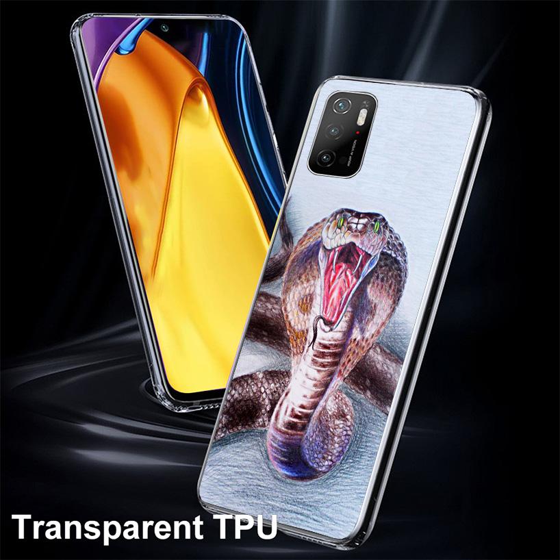 Animal Leather Snake Scales Phone Case For Xiaomi Poco X5 X6 X7 Pro F7 Ultra M7 Redmi 15C 15 13C 13 12C 12 10 10C 10A 9 9C 9T 9A