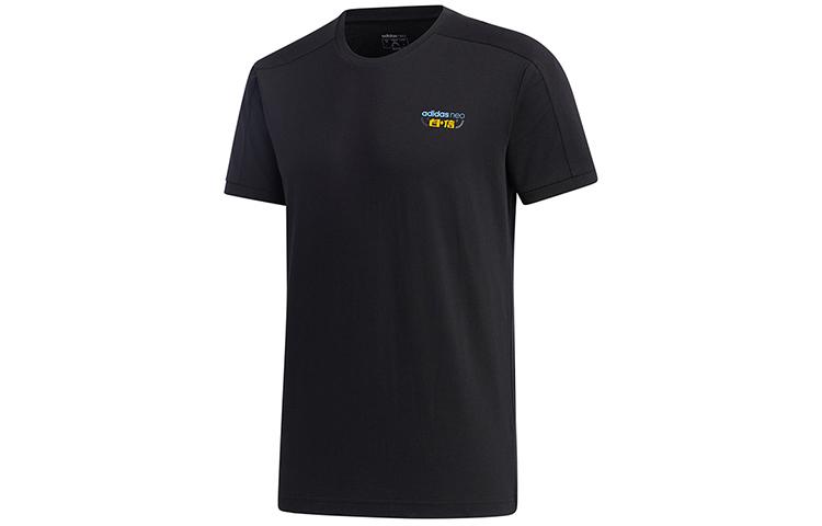 Adidas Neo T Shirts Men s Black Crew Neck Moderate Straight Fit GK1481 XXL