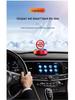 One Road Solar-Powered Rotating Dashboard Air Freshener Ornament for Car Interiors