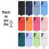 Samsung S25 Ultra Soft Silicone Card Holder Phone Case for Note 20 Ultra