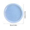 Holographic Resin Molds Silicone,Resin Coaster Molds Round Coaster Molds for Resin Casting,Epoxy Resin Mold for Cups Mat