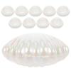10pcs Plastic Shell Candy Boxes Biscuit Treats Holder MakeUp Jewelry Storage Boxes Baby Shower Wedding Birthday Party Favor