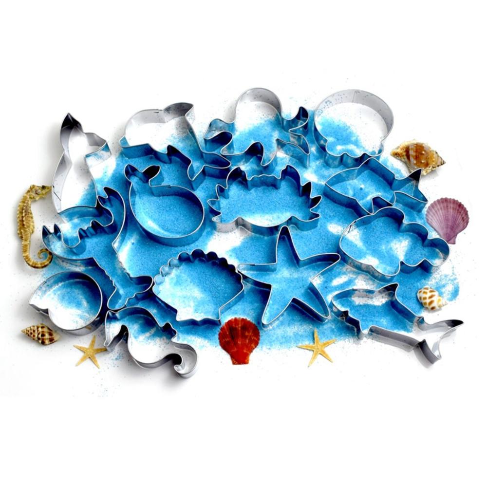 Pastry Sugarcraft Kitchen Under the Sea DIY Baking Tools Ocean Creatures Cookie Cutter Biscuit Mold