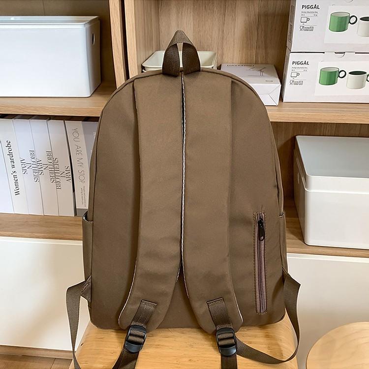 School Bag Ins Hamburg Niche Cute Design School Bag Cartoon Versatile College Student Lightweight Travel Backpack Casual Backpack