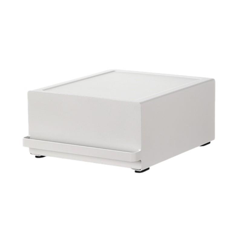 

Настольная полка для хранения в офисной кухне Столик для размещения чайника Простая кофемашина Ящичный стеллаж белый