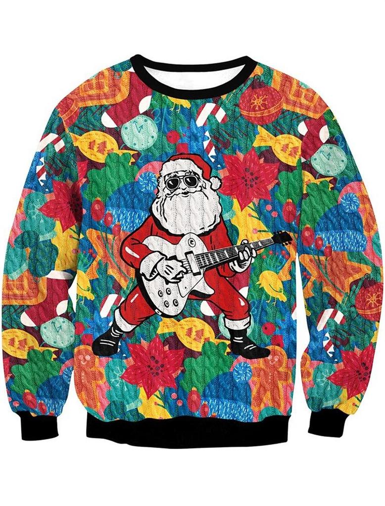 3D Print Funny Cat Pizza Pattern Sweatshirt For Men Women Christmas Hoodie Clothes Mens Plus Size Sweatshirts Jumpers Streetwear