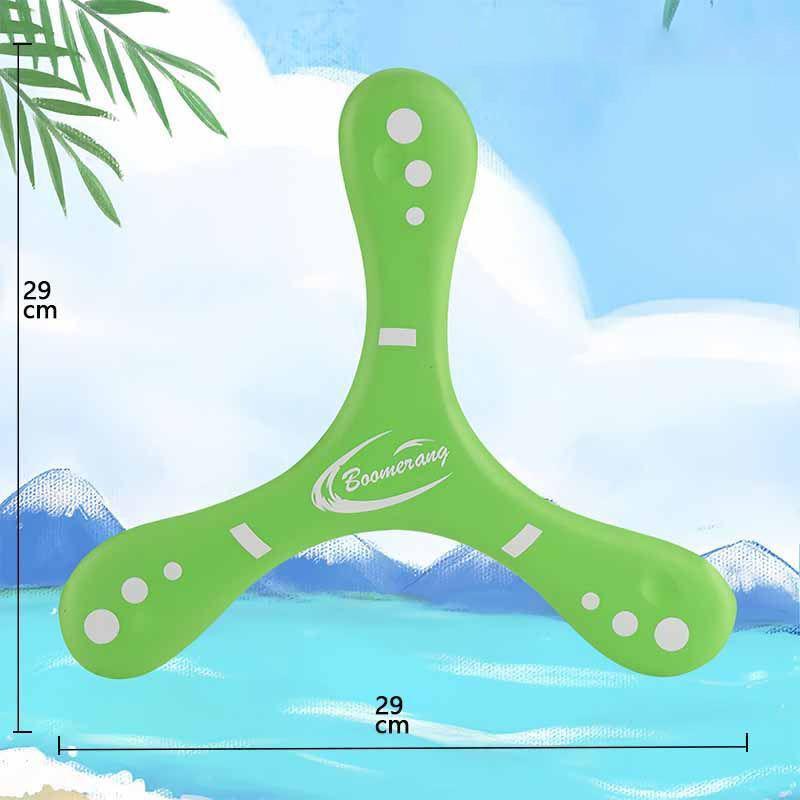 Children Oversized Thickened Boomerang Soft Three-leaf Cross Adult-kids Interactive Outdoor Toys for Puzzle Decompression Gifts