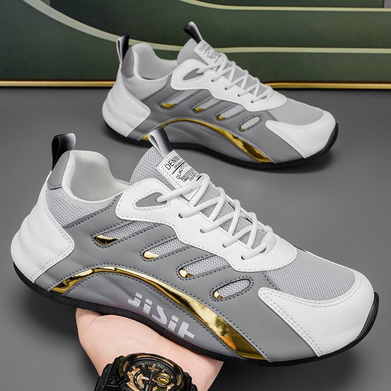 Men's Casual Single Shoes New Low-top Sports Shoes Versatile Men's Casual Shoes with Comfortable Soles