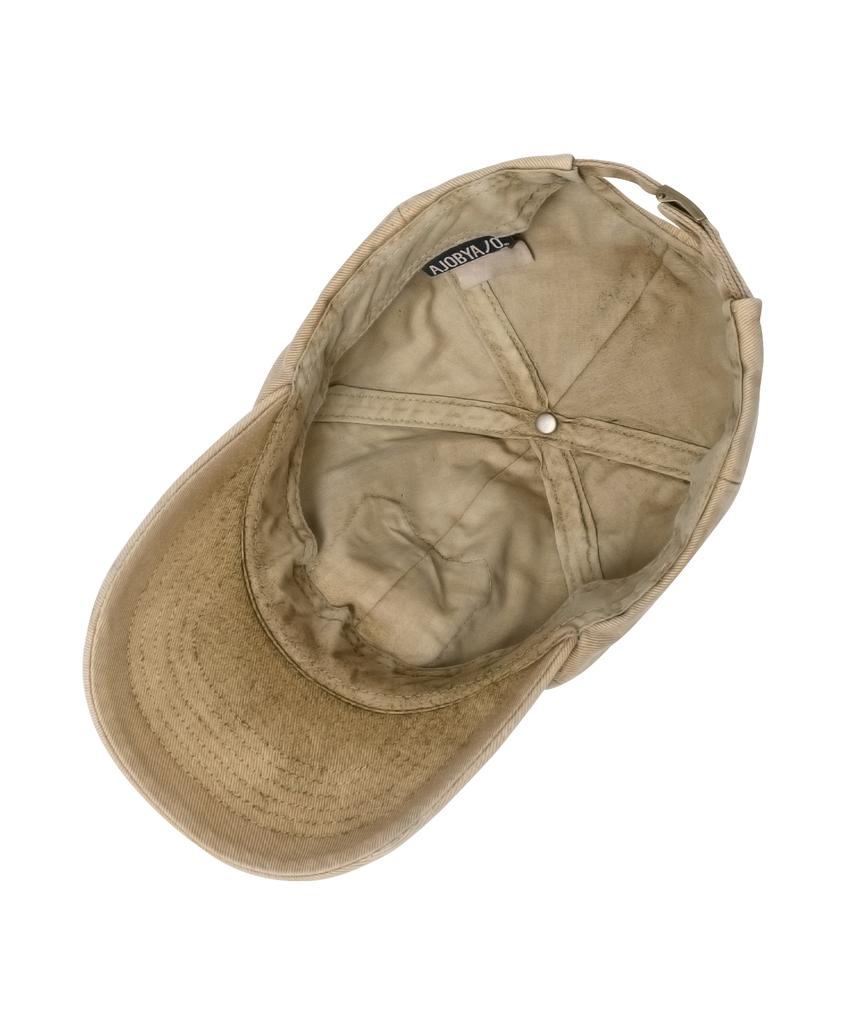 AJOBYAJO Wappen Washed Cap [Beige]