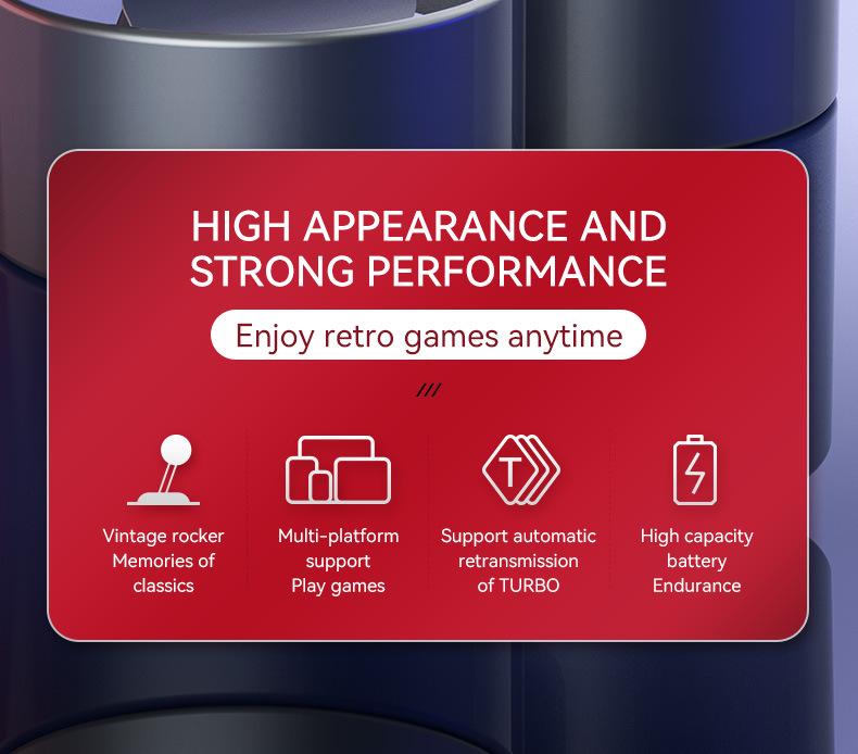 Arcade Joystick for King of Fighters & Street Fighter - Android, iOS, PC & TV Controller