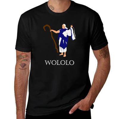 Wololo Age of Empires Priester Age of Empires 2 Mönch Lustig AOE Merchandise T-Shirt Hippie Kleidung Custom T-Shirts für Männer Baumwolle