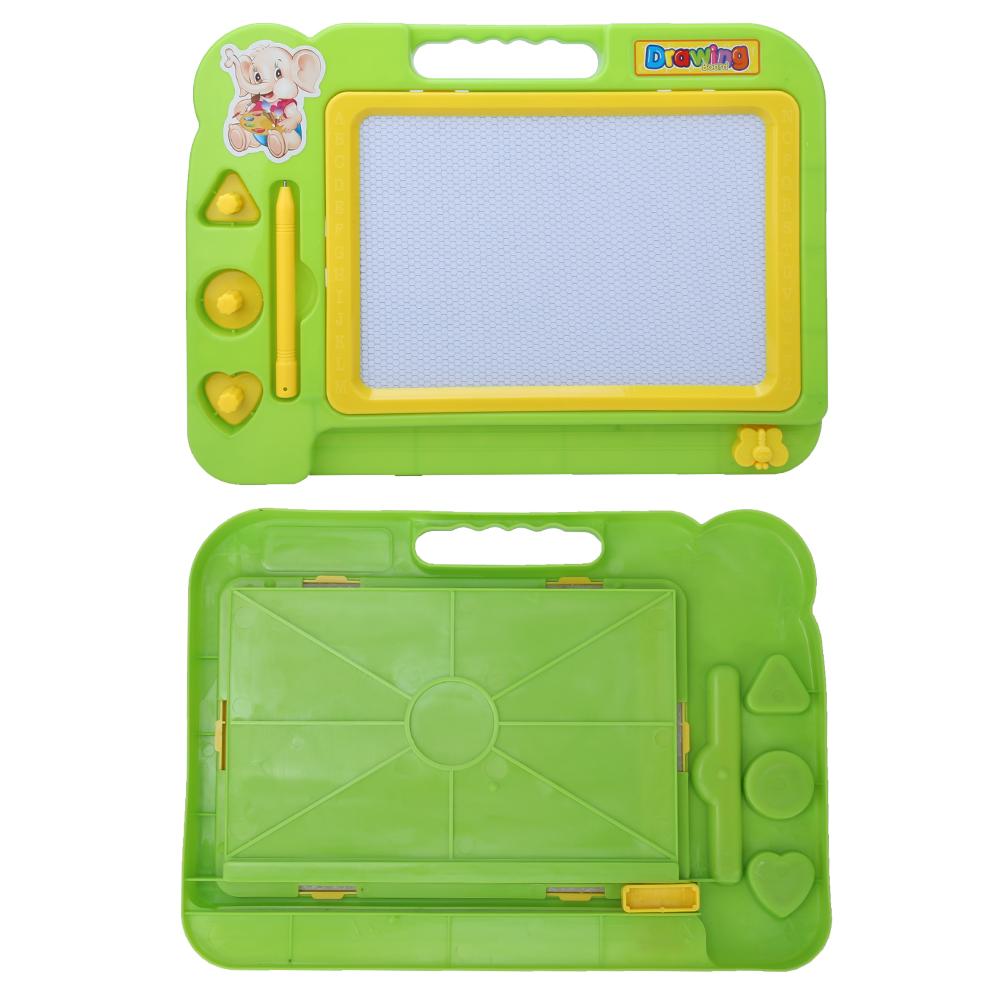 Children Drawing Board Puzzle Early Education Learning Black Plastic Writing Magnetic Sketchpad