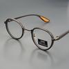 2025 TikTok Trending Color-Changing Glasses with High-Quality Tortoiseshell Frame and White-to-Gray Lenses