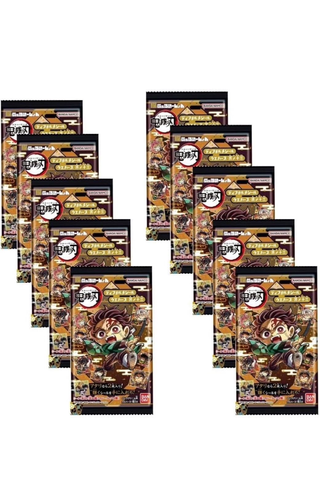 

индивидуально в 10 Niformation Demon Slayer Деформированные стикеры Вафли 13 продаются в коробке по 20 штук [Продано поштучно] Том. (10 кусочков) Не кусочки.