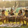Folding Camping Table Outdoor Portable Versatile for Barbecues